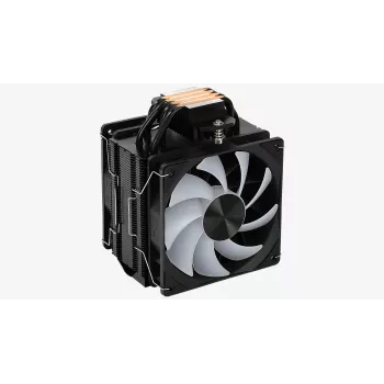 Aerocool Rime 4 Dual Procesoriaus oro aušintuvas 12 cm Juoda 1 vnt.