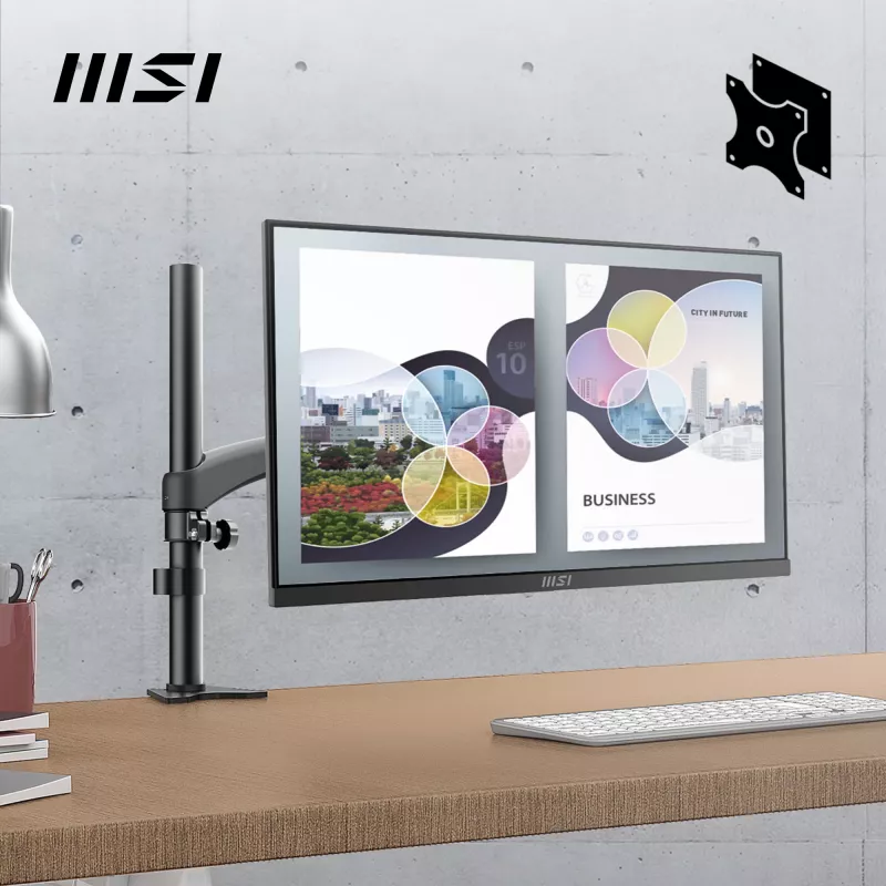 MSI Pro MP2412 kompiuterio monitorius 60,5 cm (23,8 colio) 1920 x 1080 taškų Full HD LCD juodas