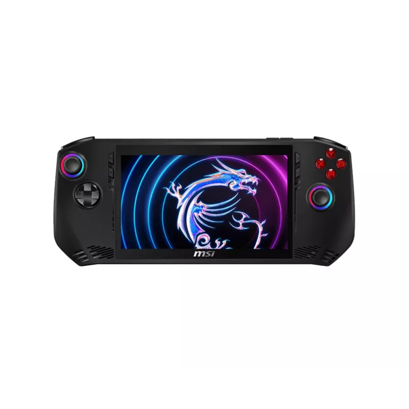 MSI Claw A1M-059 nešiojama žaidimų konsolė 17,8 cm (7 colių) 1 TB jutiklinis ekranas Wi-Fi juoda