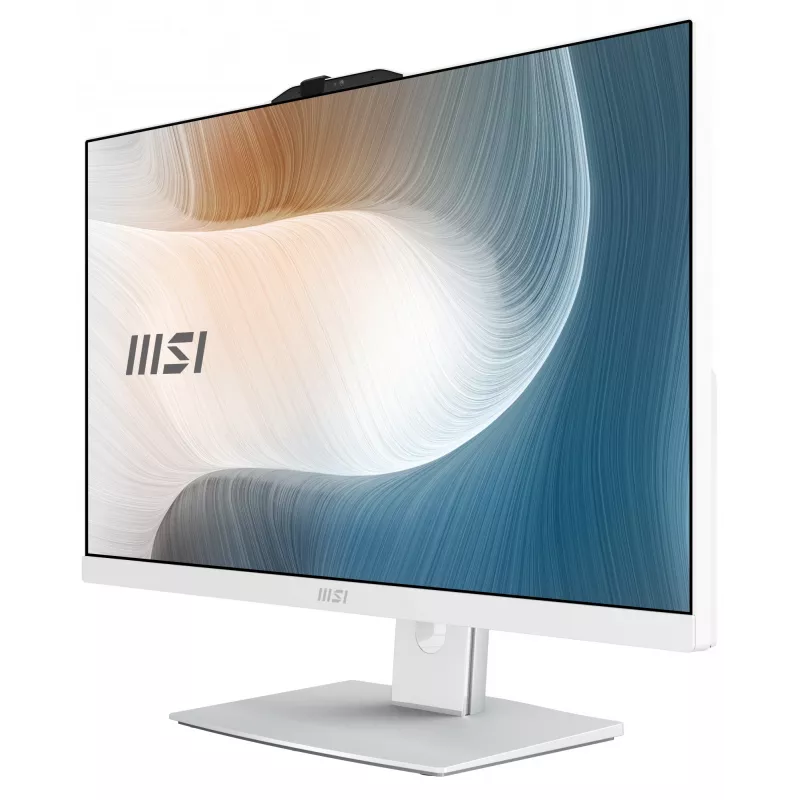 MSI Modern AM242P 1M-1224EU daugiafunkcis kompiuteris / darbo stotis Intel Core 5 120U 60,5 cm (23,8 colio) 1920 x 1080 pikseliai 8 GB DDR5-SDRAM 512 GB SSD Windows 11 Pro Wi-Fi 6E (802.11ax) Balta