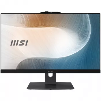 MSI Modern AM242TP 1M-1230EU Intel Core 3 100U 60.5 cm (23.8 col.) 1920 x 1080 pikselių jutiklinis „Viskas viename“ kompiuteris 8 GB DDR5-SDRAM 256 GB SSD Windows 11 Pro Wi-Fi 6E (802.11ax) juodas