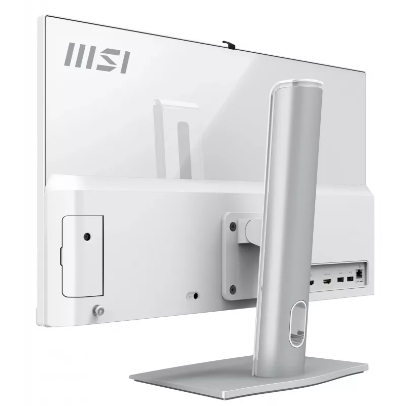 MSI Modern AM242TP 1M-1228EU „viskas viename“ kompiuteris / darbo stotis Intel Core 5 120U 60,5 cm (23,8 colio) 1920 x 1080 pikselių jutiklinis ekranas 8 GB DDR5-SDRAM 512 GB SSD Windows 11 Pro Wi-Fi 6E (802.11ax) balta