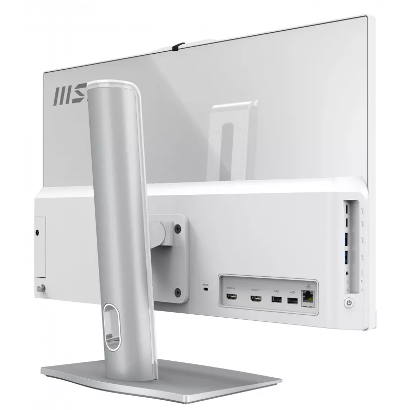 MSI Modern AM242TP 1M-1228EU „viskas viename“ kompiuteris / darbo stotis Intel Core 5 120U 60,5 cm (23,8 colio) 1920 x 1080 pikselių jutiklinis ekranas 8 GB DDR5-SDRAM 512 GB SSD Windows 11 Pro Wi-Fi 6E (802.11ax) balta