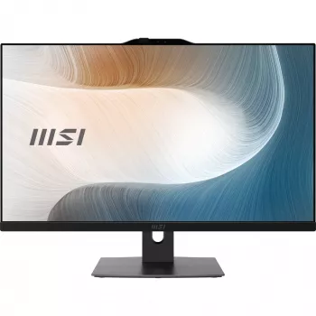 MSI Modern AM272P 1M-845EU Viskas viename kompiuteris / darbo stotis Intel Core 7 150U 68,6 cm (27 colių) 1920 x 1080 pikseliai 16 GB DDR5-SDRAM 1 TB SSD Windows 11 Pro Wi-Fi 6E (802.11ax) Juoda