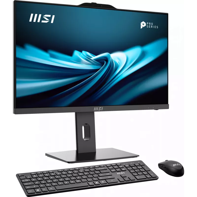 „All-in-One“ kompiuteris MSI PRO AP241P 14M – „Intel Core i7-14700“ 2,1 GHz, 23,8 colio ekranas, 16 GB DDR5 5600 MHz, 1 TB SSD, „Intel UHD“, „Windows 11 Pro“, juodas