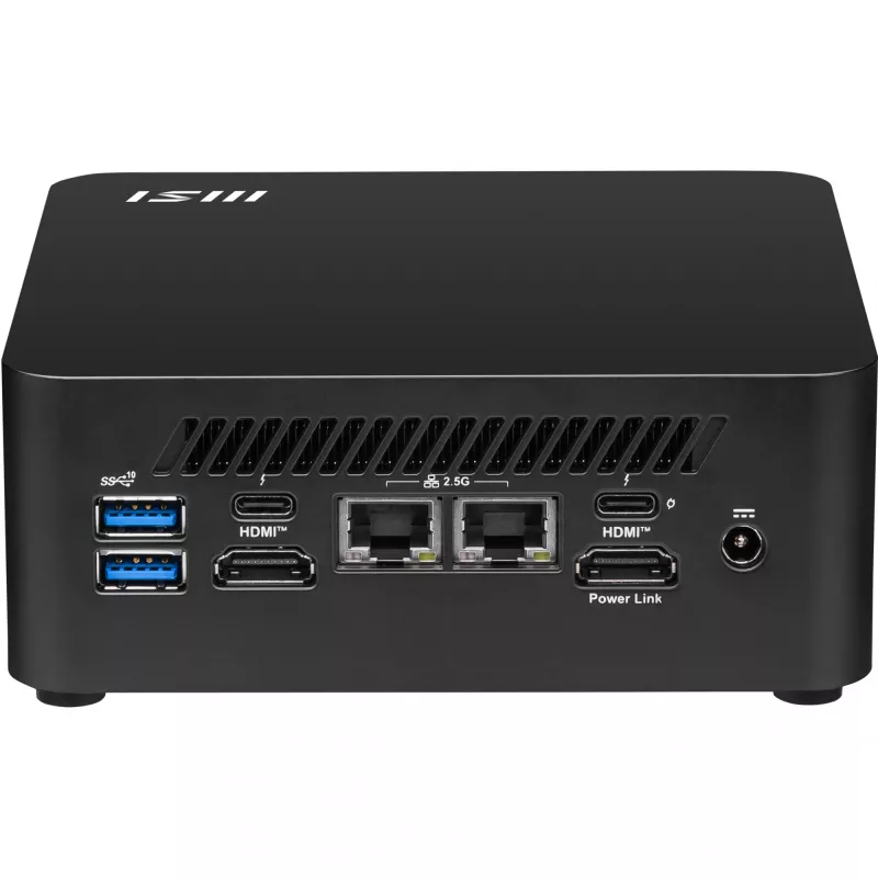 MSI Cubi NUC 13MQG-065BEU 0,84 l dydžio kompiuteris juodas i7-1365U Intel SoC