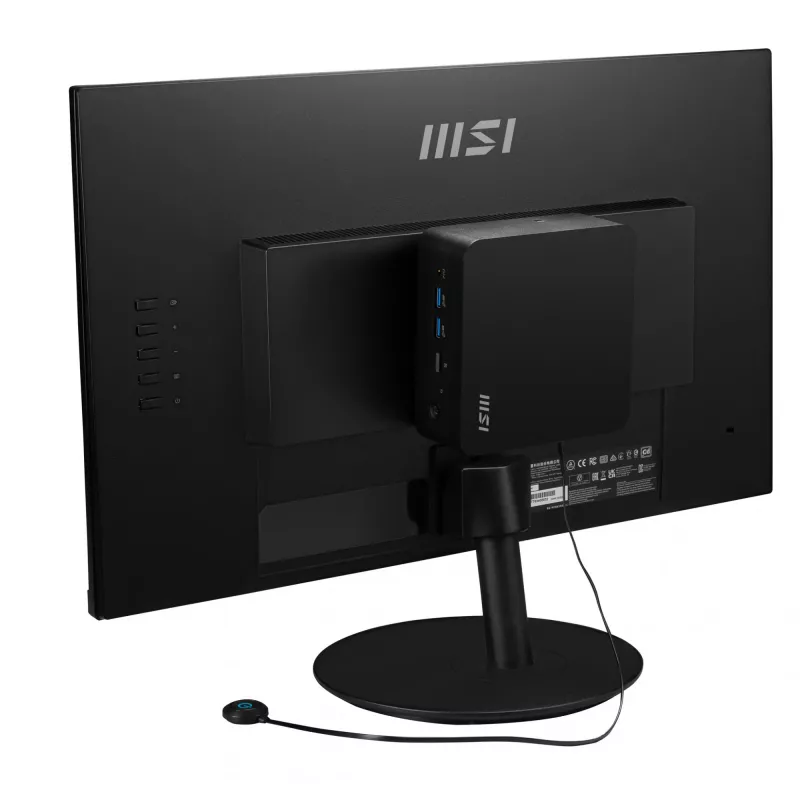 MSI Cubi NUC 13MQG-065BEU 0,84 l dydžio kompiuteris juodas i7-1365U Intel SoC