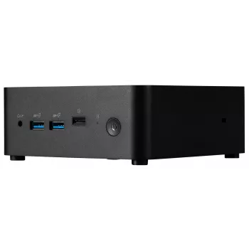MSI CUBI NUC 1MG-244BEU kompiuterio / darbo stoties barebone 0,84 l dydžio kompiuteris juodas 100U Intel SoC