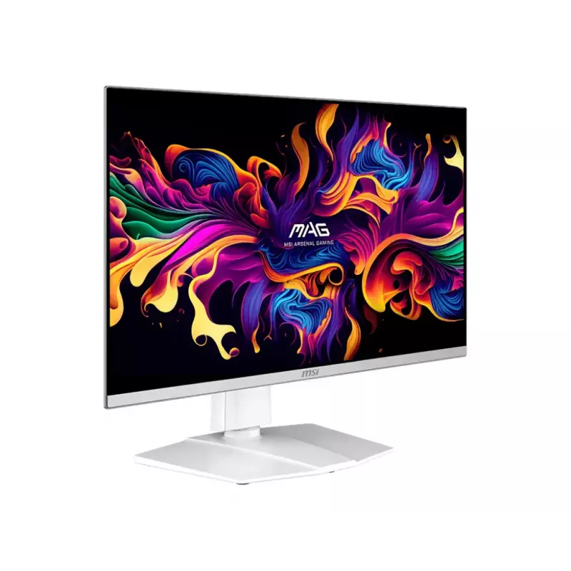 MSI MAG 272QPW QD-OLED X28 kompiuterio monitorius 67,3 cm (26,5 col.) 2560 x 1440 pikselių Wide Quad HD Baltas