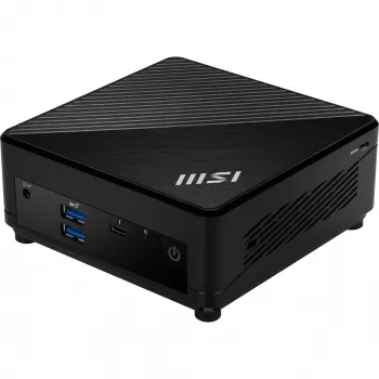 MSI Cubi 5 12M-457EU Intel® Core™ i7 i7-1255U 16 GB DDR4-SDRAM 512 GB SSD Windows 11 Pro Mini kompiuteris juodas