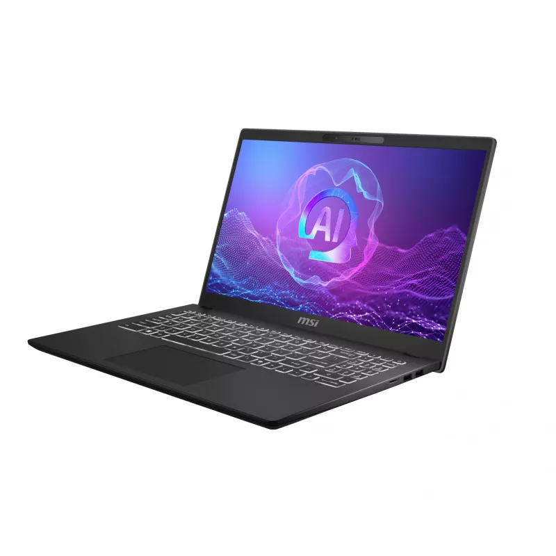 Nešiojamasis kompiuteris MSI Modern AI C1MOG-242 15,6 col. Intel Core Ultra 7 512 GB