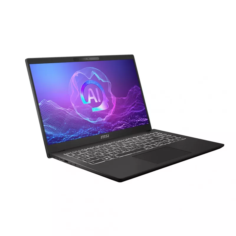 Nešiojamasis kompiuteris MSI Modern AI C1MOG-242 15,6 col. Intel Core Ultra 7 512 GB