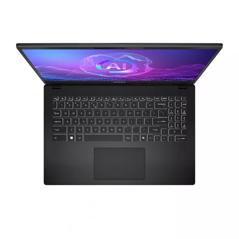 Nešiojamasis kompiuteris MSI Modern AI C1MOG-242 15,6 col. Intel Core Ultra 7 512 GB