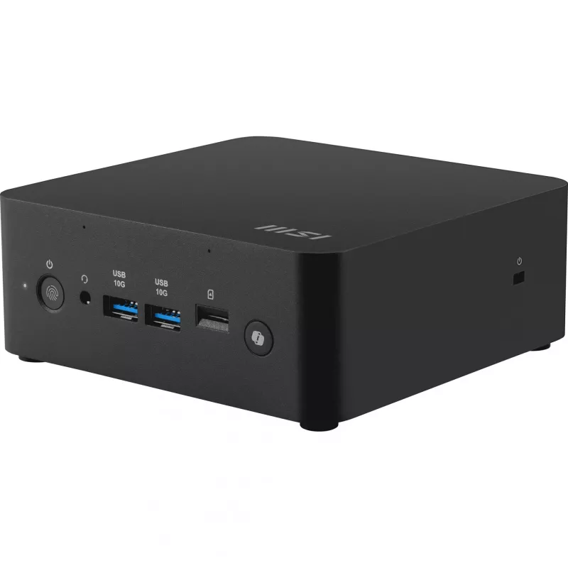 MSI Cubi NUC AI+ 2MG-002EU Copilot+ PC Intel Core Ultra 7 258V 32 GB LPDDR5x-SDRAM 1 TB SSD Windows 11 Home Mini kompiuteris Juodas