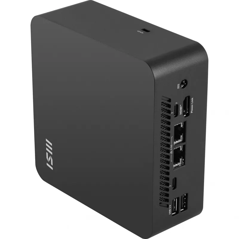 MSI Cubi NUC AI+ 2MG-002EU Copilot+ PC Intel Core Ultra 7 258V 32 GB LPDDR5x-SDRAM 1 TB SSD Windows 11 Home Mini kompiuteris Juodas