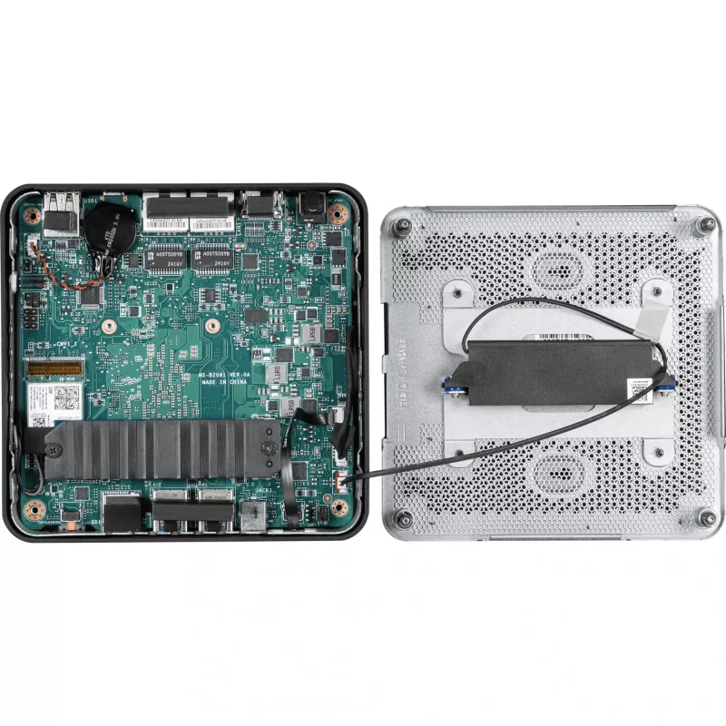 MSI Cubi NUC AI+ 2MG-002EU Copilot+ PC Intel Core Ultra 7 258V 32 GB LPDDR5x-SDRAM 1 TB SSD Windows 11 Home Mini kompiuteris Juodas