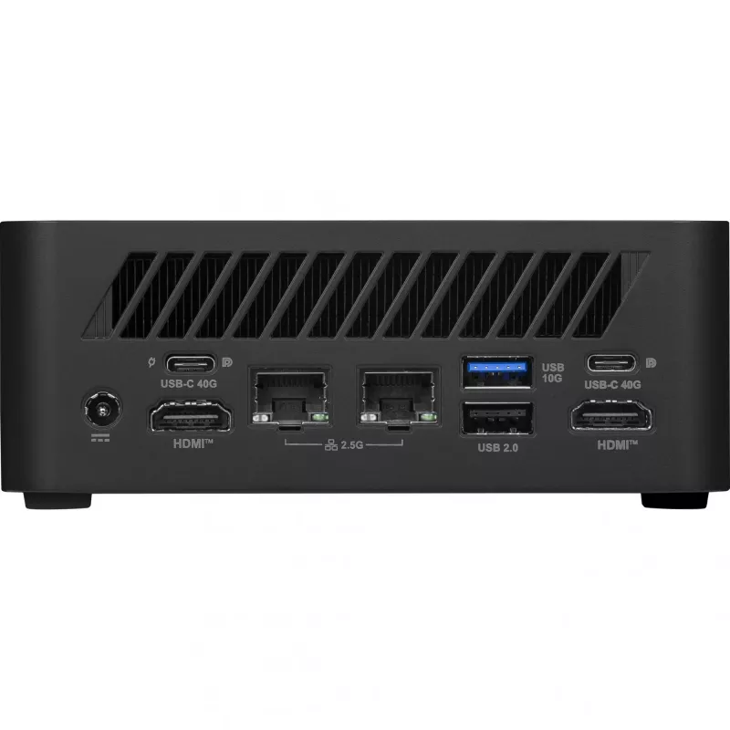 “Mini PC” barebone MSI Cubi Z AI su AMD Ryzen 7 8845HS — kompaktiška modulinė sistema pritaikomai atminčiai ir saugyklai
