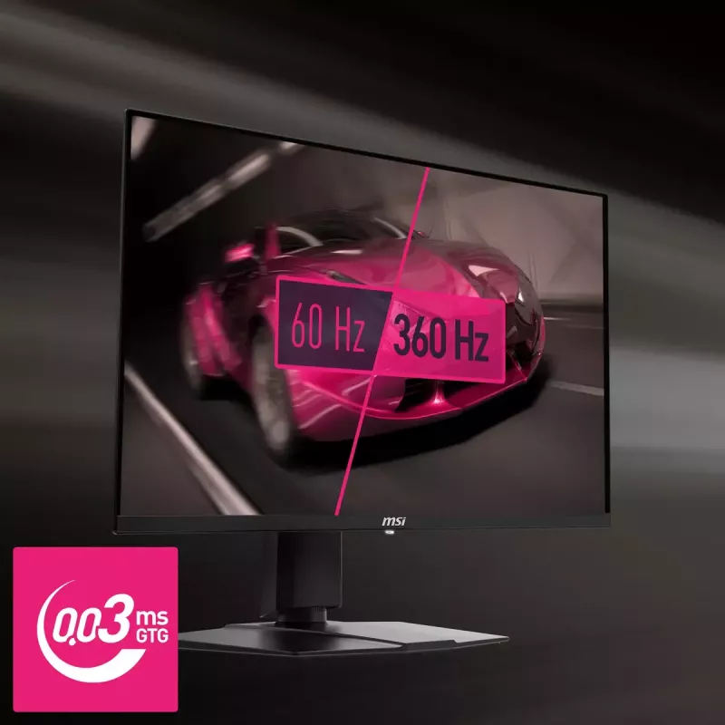 MSI MPG 271QRXDE QD-OLED kompiuterio monitorius 67,3 cm (26,5 colio) 2560 x 1440 pikselių Wide Quad HD Juodas