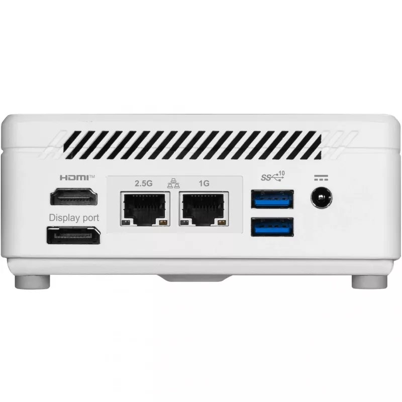 MSI Cubi 5 1M-441BEU Intel Core 3 100U 0,6 l dydžio PC Mini PC barebone Baltas