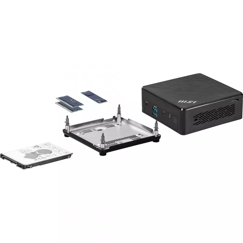 MSI Cubi 5 1M-495EU Intel Core 7 150U 16 GB DDR5-SDRAM 1 TB SSD Windows 11 Pro Mini PC juodas
