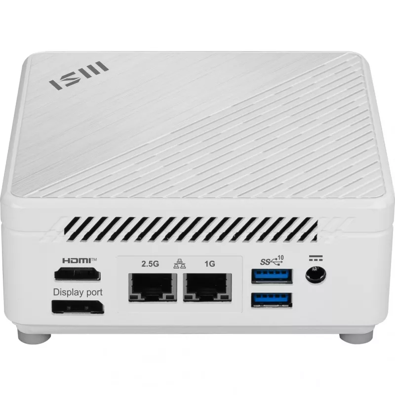MSI Cubi 5 1M-497EU Intel Core 5 120U 16 GB DDR5-SDRAM 512 GB SSD Windows 11 Pro Mini kompiuteris Baltas