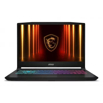 MSI Katana 15 HX B14WEK-843NL Intel® Core™ i7 i7-14650HX Nešiojamasis kompiuteris 39.6 cm (15.6 colio) Full HD 16 GB DDR5-SDRAM 1 TB SSD NVIDIA® GeForce RTX™ 5050 Wi-Fi 6E (802.11ax) Windows 11 Home Juoda
