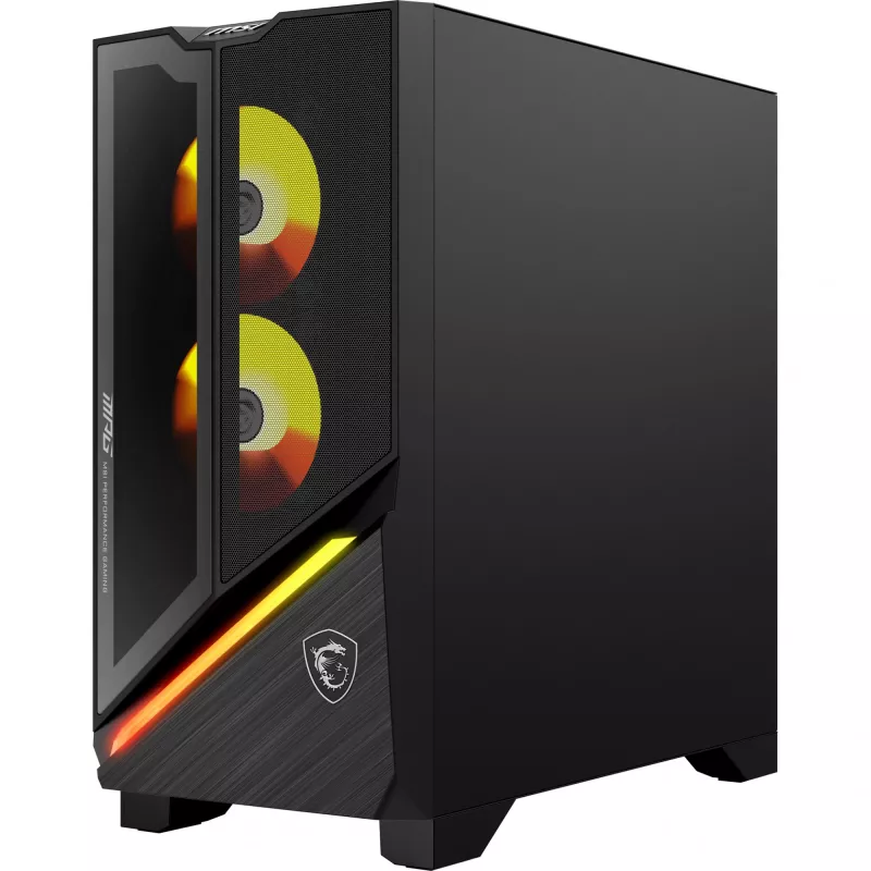 MSI MPG Infinite Z3 X3D 9NVRR7-848EU AMD Ryzen™ 7 9800X3D 32 GB DDR5-SDRAM 1 TB SSD NVIDIA GeForce RTX 5070 Ti Windows 11 Home Stacionarus kompiuteris Juodas