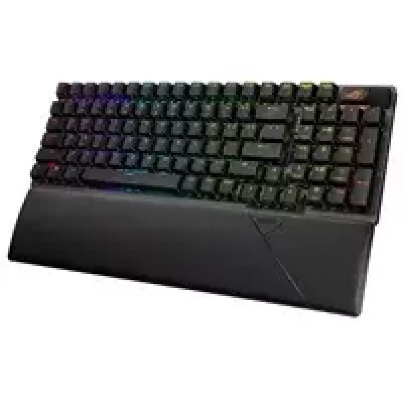 ASUS ROG Strix Scope II 96 Wireless klaviatūra, skirta žaidimams USB + RF Wireless + Bluetooth QWERTY US English juoda