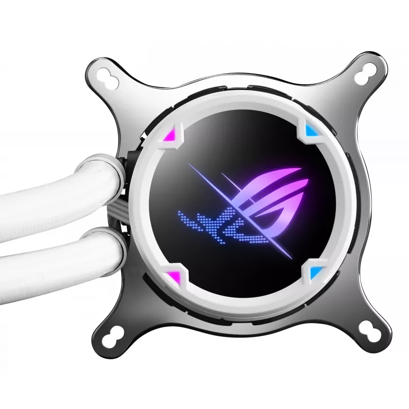 ASUS ROG Strix LC II 360 ARGB White Edition procesoriaus aušintuvas – visa-in-one skysčio aušintuvas 12 cm