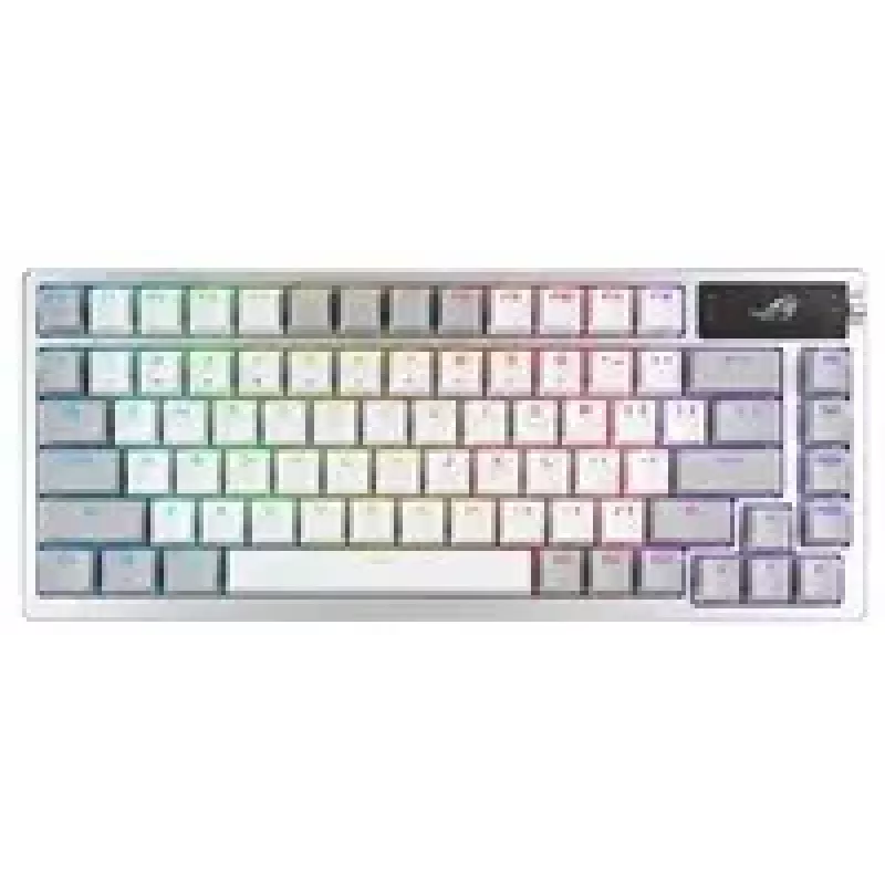 ASUS ROG Azoth klaviatūra, skirta žaidimams USB + RF belaidė + Bluetooth balta