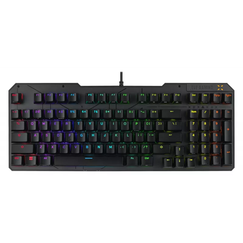 ASUS TUF Gaming K3 Gen II klaviatūra USB QWERTY juoda