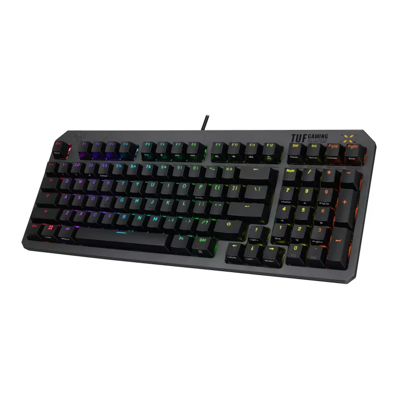 ASUS TUF Gaming K3 Gen II klaviatūra USB QWERTY juoda