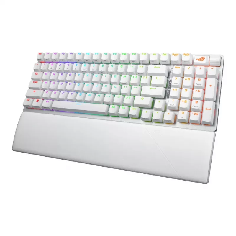 ASUS ROG Strix Scope II 96 Wireless klaviatūra Žaidimų USB + RF Wireless + Bluetooth Balta