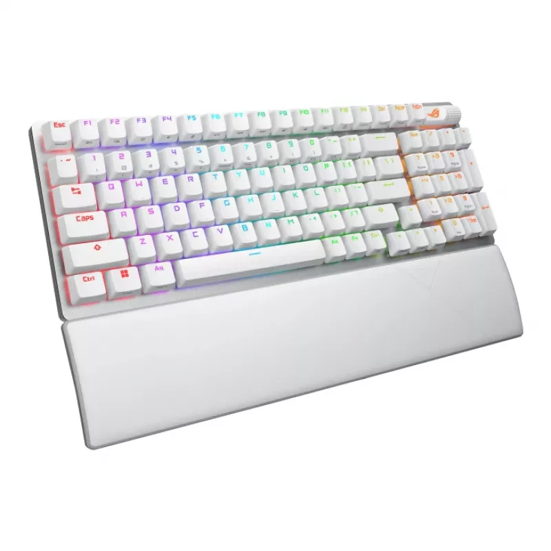 ASUS ROG Strix Scope II 96 Wireless klaviatūra Žaidimų USB + RF Wireless + Bluetooth Balta