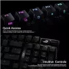 ASUS X901 SCOPE II 96 WL/WHT/NXSW/US/PBT klaviatūra, skirta žaidimams, USB + radijo dažnio belaidė + Bluetooth, balta