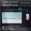 ASUS X901 SCOPE II 96 WL/WHT/NXSW/US/PBT klaviatūra, skirta žaidimams, USB + radijo dažnio belaidė + Bluetooth, balta