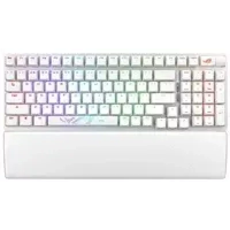 ASUS X901 SCOPE II 96 WL/WHT/NXSW/US/PBT klaviatūra, skirta žaidimams, USB + radijo dažnio belaidė + Bluetooth, balta