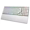 ASUS X901 SCOPE II 96 WL/WHT/NXSW/US/PBT klaviatūra, skirta žaidimams, USB + radijo dažnio belaidė + Bluetooth, balta