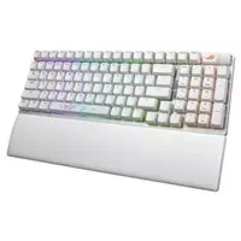 ASUS X901 SCOPE II 96 WL/WHT/NXSW/US/PBT klaviatūra, skirta žaidimams, USB + radijo dažnio belaidė + Bluetooth, balta