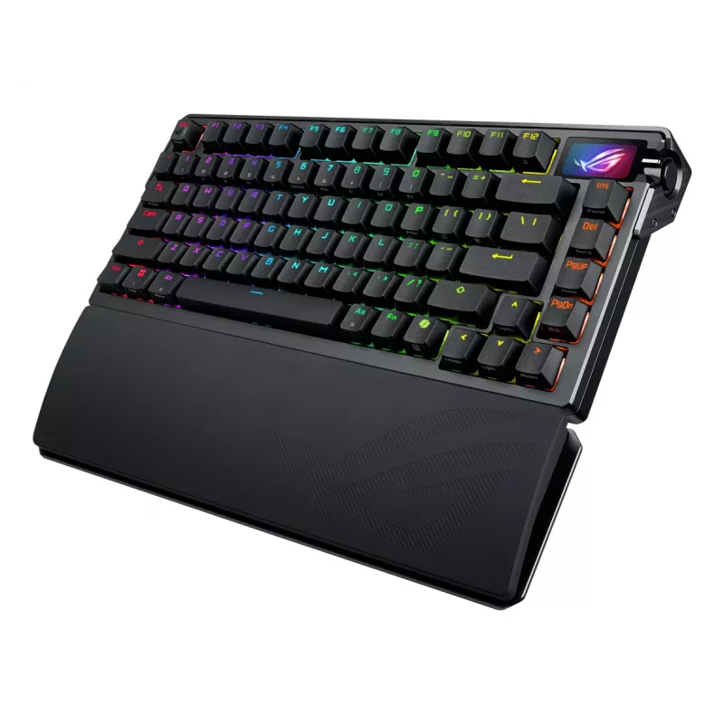 ASUS 90MP03MA-BKNA01 klaviatūra, skirta žaidimams, USB + RF belaidė + Bluetooth, juoda