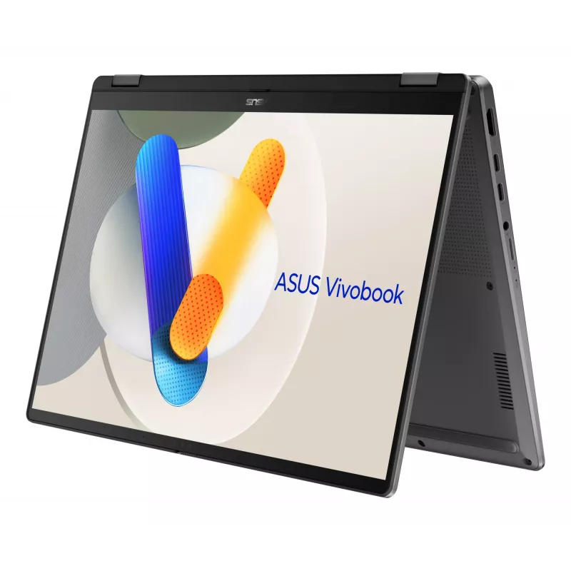 ASUS Vivobook 14 Flip TP3407SA-QL023W Copilot+ PC Intel Core Ultra 7 258V Hybrid (2-in-1) 35.6 cm (14 inch) Jutiklinis WUXGA 32 GB LPDDR5x-SDRAM 1 TB SSD Wi-Fi 7 (802.11be) Windows 11 Home German Pilka