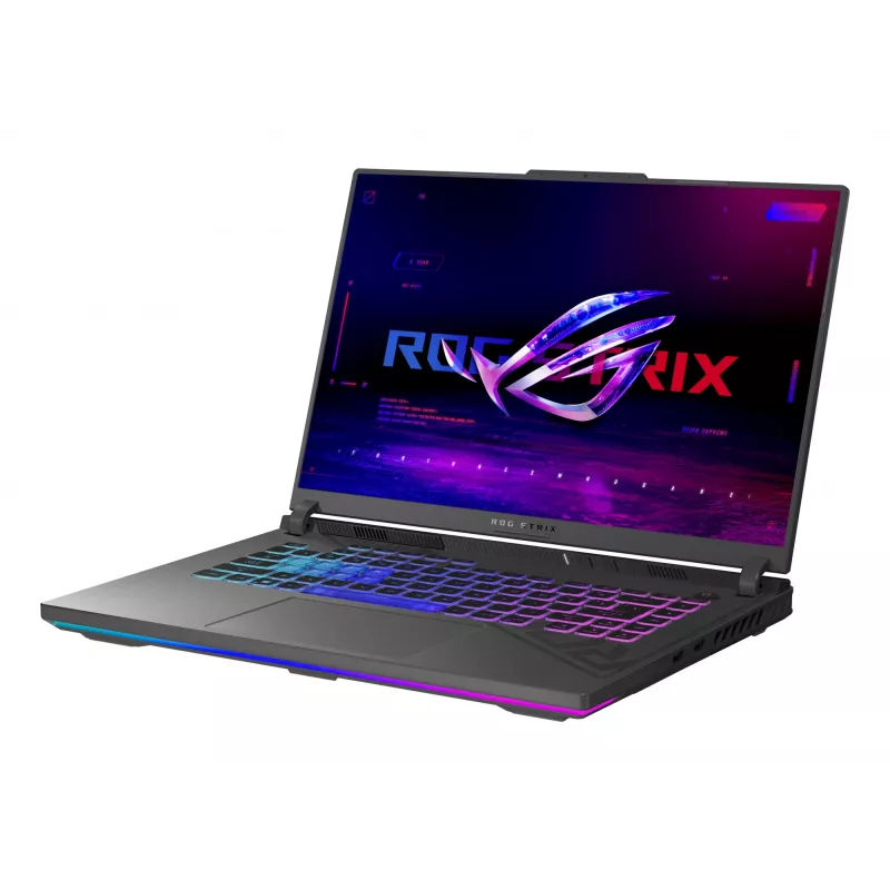ASUS ROG Strix G16 G614PR-RV004W AMD Ryzen™ 9 8940HX NEŠIOJAMAS KOMPIUTERIS 40,6 cm (16 colių) WUXGA 16 GB DDR5-SDRAM 1 TB SSD NVIDIA GeForce RTX 5070 Ti Wi-Fi 6E (802.11ax) Windows 11 Home Pilka