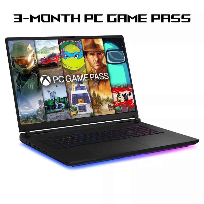 ASUS ROG Strix SCAR 18 G835LW-SA038W Intel Core Ultra 9 275HX nešiojamasis kompiuteris 45.7 cm (18 colių) WQXGA 64 GB DDR5-SDRAM 2 TB SSD NVIDIA GeForce RTX 5080 Wi-Fi 7 (802.11be) Windows 11 Home juoda