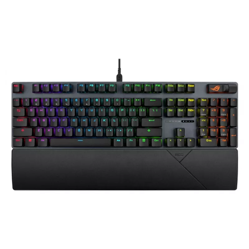 Mechaninė žaidimų klaviatūra ASUS ROG STRIX SCOPE II X XA14 RGB apšvietimas