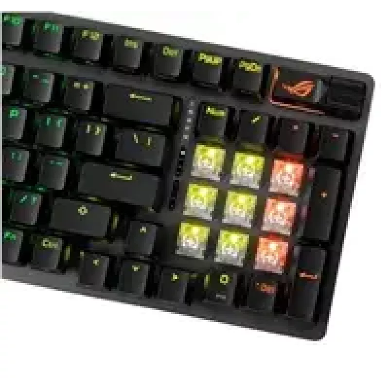 ASUS XA14 ROG STRIX SCOPE II X/NXSWV2/US/PBT klaviatūra, žaidimams, USB, juoda