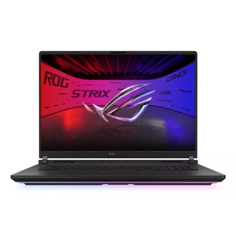 ASUS ROG Strix SCAR 18 G835LW-U9642X Intel Core Ultra 9 275HX Nešiojamasis kompiuteris 45,7 cm (18 colių) 2.5K 64 GB DDR5-SDRAM 2 TB SSD NVIDIA GeForce RTX 5080 Wi-Fi 7 (802.11be) Windows 11 Pro Juoda