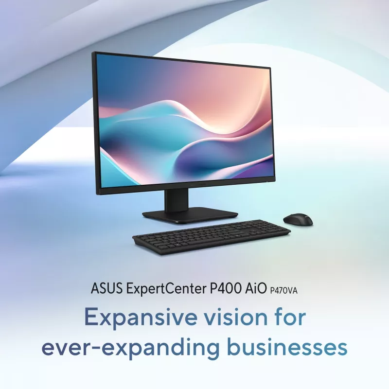 ASUS ExpertCenter P400 AiO P470VAK-BPE070W-NL Intel® Core™ i7 i7-13620H 68.6 cm (27 inch) 1920 x 1080 pikselių Viskas viename PC 16 GB DDR5-SDRAM 1 TB SSD Windows 11 Home Wi-Fi 6 (802.11ax) Juoda