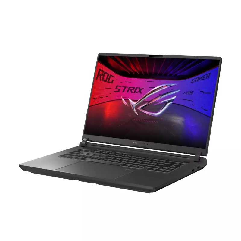 ASUS ROG Strix G16 G615LR-U7321W Intel Core Ultra 7 255HX nešiojamasis kompiuteris 40,6 cm (16 colių) WQXGA 32 GB DDR5-SDRAM 1 TB SSD NVIDIA® GeForce RTX™ 5070 Ti nešiojamojo kompiuterio GPU Wi-Fi 7 (802.11be) Windows 11 Home pilka