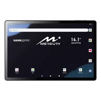 Hannspree Mercury Mediatek LTE 128 GB 35.8 cm (14.1 col.) 6 GB Wi-Fi 5 (802.11ac) Android 15 Juoda