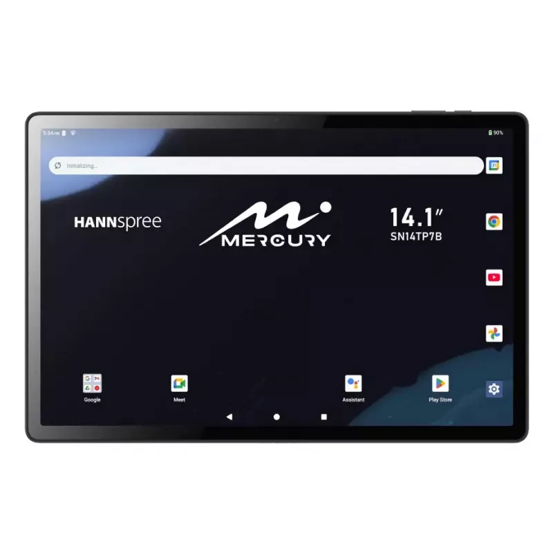 Hannspree Mercury Mediatek LTE 128 GB 35.8 cm (14.1 col.) 6 GB Wi-Fi 5 (802.11ac) Android 15 Juoda
